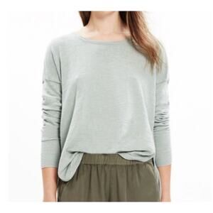 Madewell Clearweather Dusty Mint Pullover Sweater S19